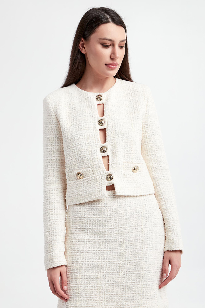 Żakiet tweedowy Estroverse PINKO