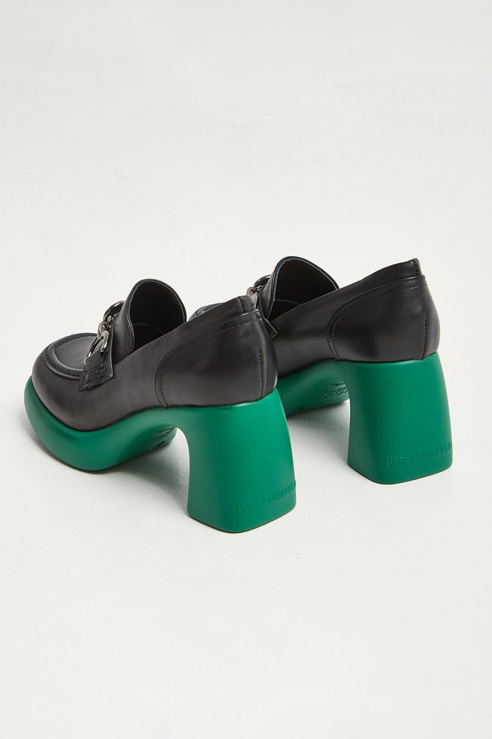 Półbuty damskie skórzane KARL LAGERFELD
