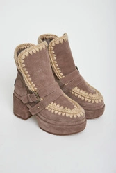 Botki damskie skórzane MOU