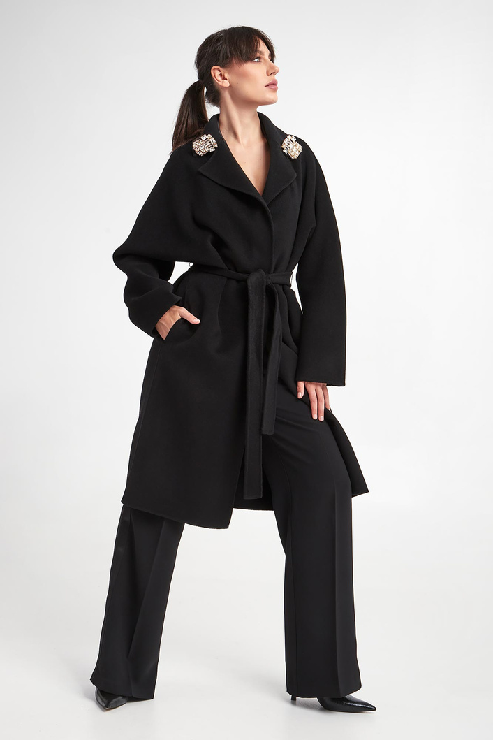 Płaszcz damski wełniany ELISABETTA FRANCHI