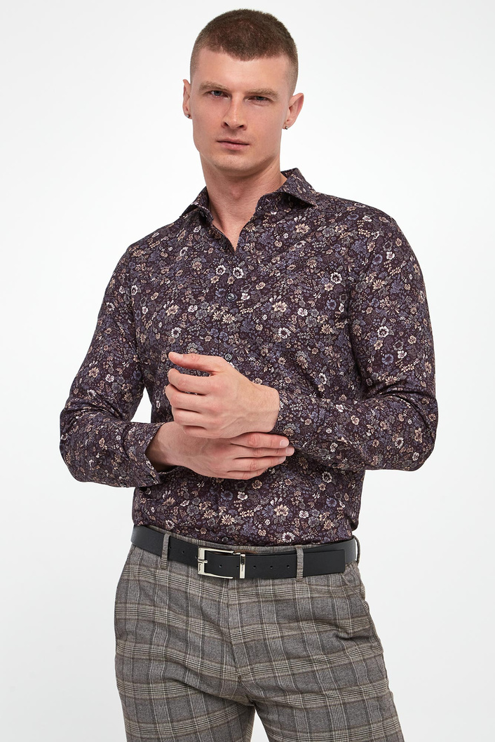 Koszula męska w kwiaty Pares2 JOOP!