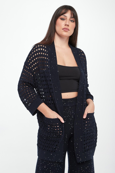 Kardigan damski  ażurowy JOSEPH RIBKOFF