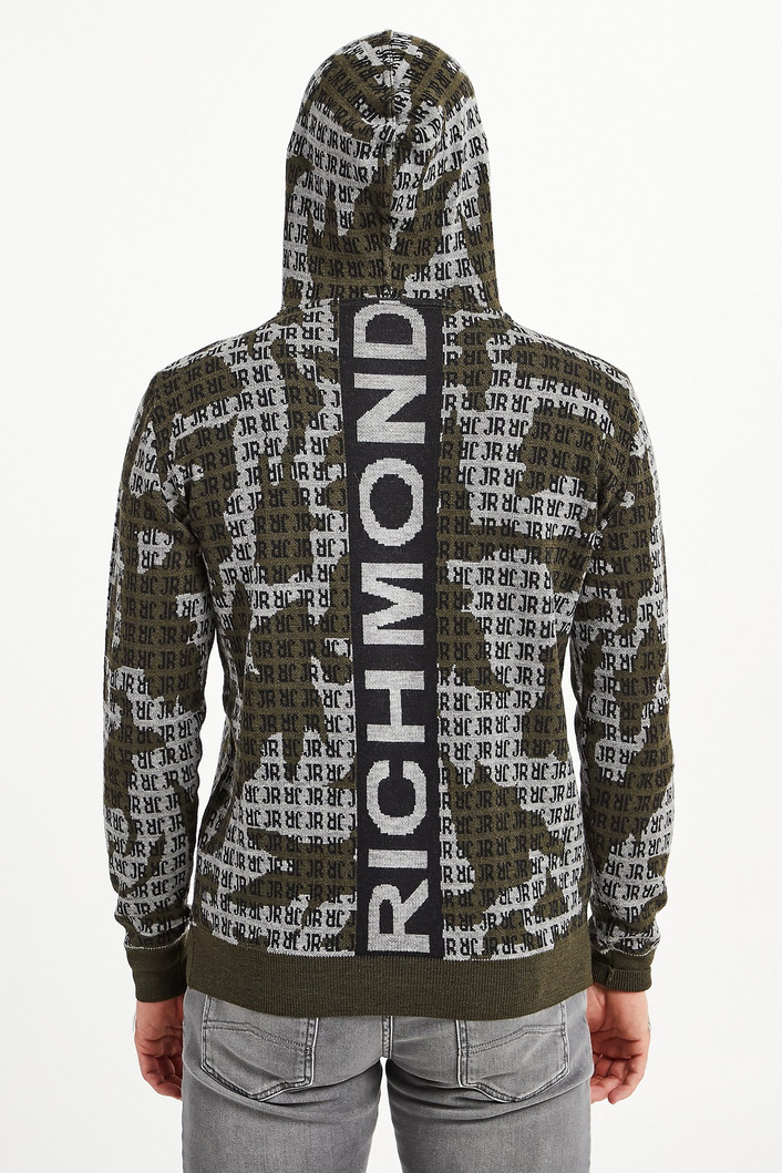 Kardigan męski wełniany Ouano JOHN RICHMOND