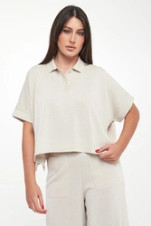 Sweter damski lureksowy PESERICO