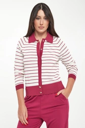 Sweter damski w paski LIU JO