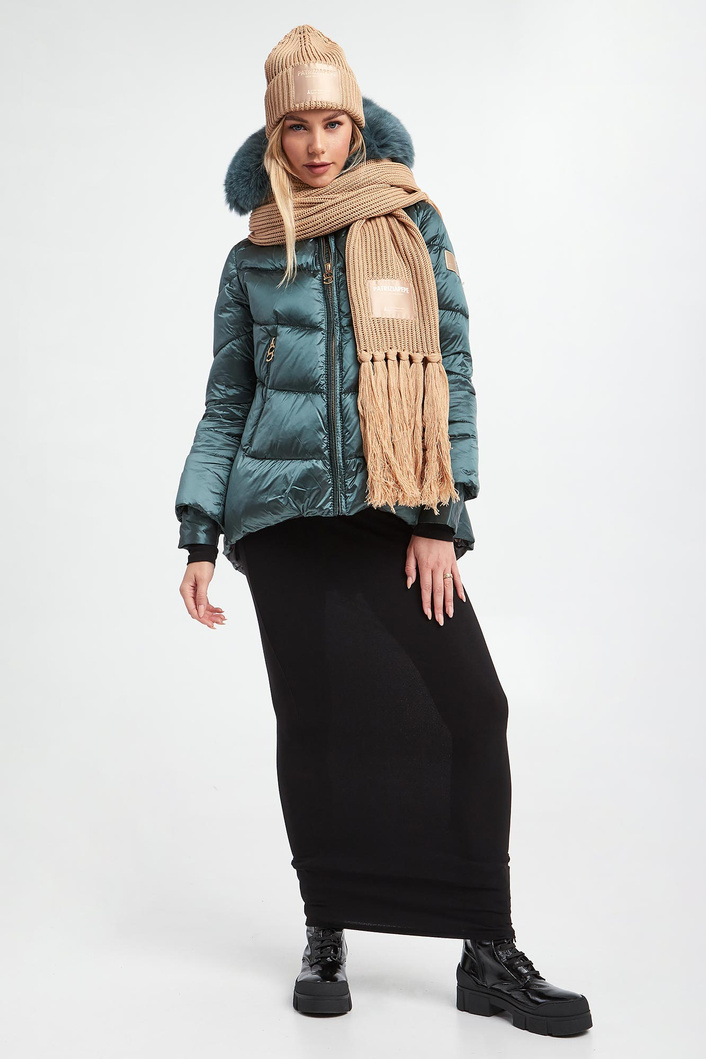 Szal damski wełniany PATRIZIA PEPE