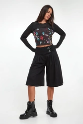 Bermudy damskie wełniane VERSACE JEANS COUTURE