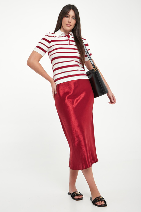 Spódnica midi satynowa Alessio MM