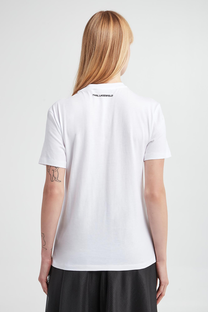 T-shirt damski KARL LAGERFELD