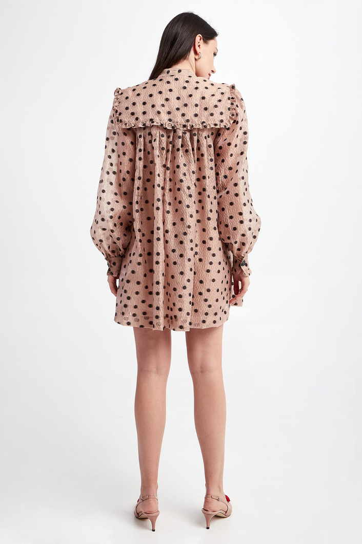 Sukienka z kołnierzykiem CUSTOMMADE