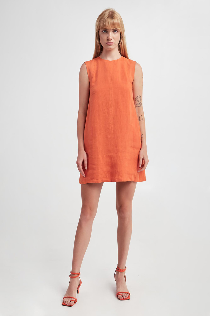 Sukienka lniana Angri MARELLA SPORT