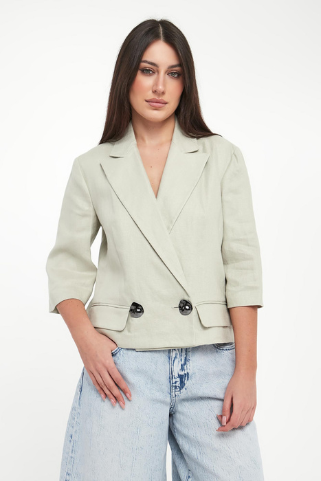 Żakiet lniany ARMANI EXCHANGE