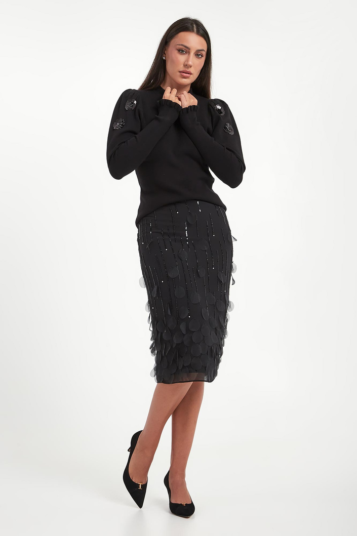 Sweter damski z cekinami TWINSET ACTITUDE