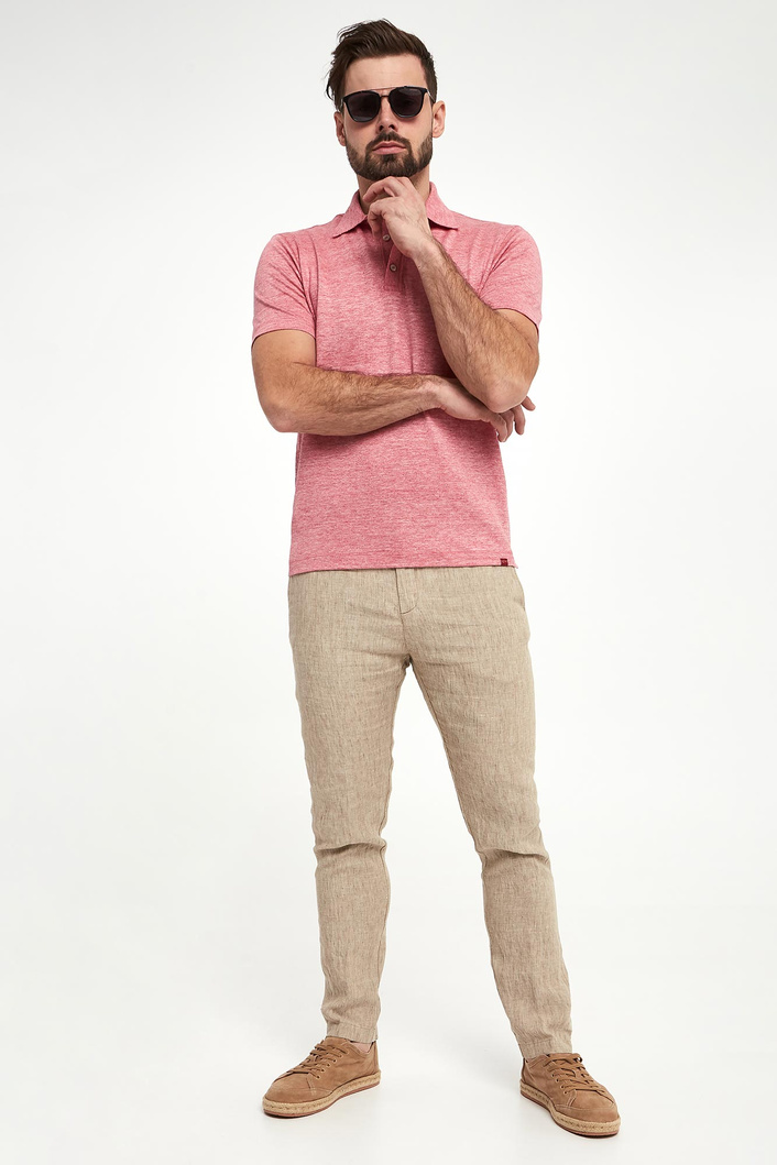 Spodnie męskie lniane PAUL&SHARK