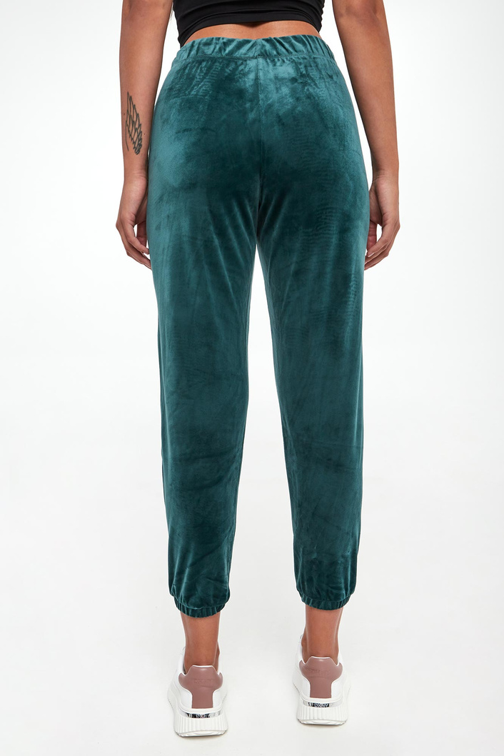 Spodnie damskie welurowe DKNY