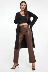 Spodnie damskie z ekoskóry JOSEPH RIBKOFF