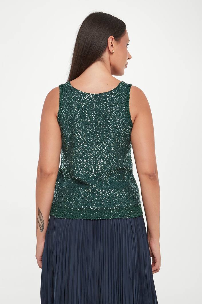 Top damski z cekinami Milord WEEKEND MAX MARA