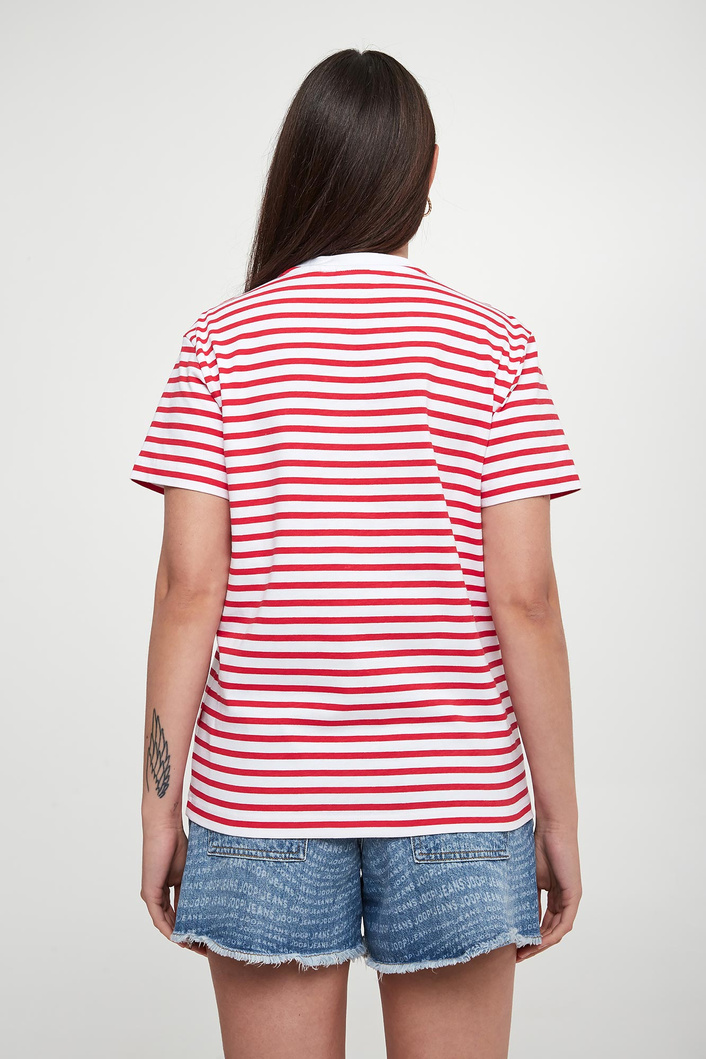 T-shirt damski w paski Teele JOOP! JEANS