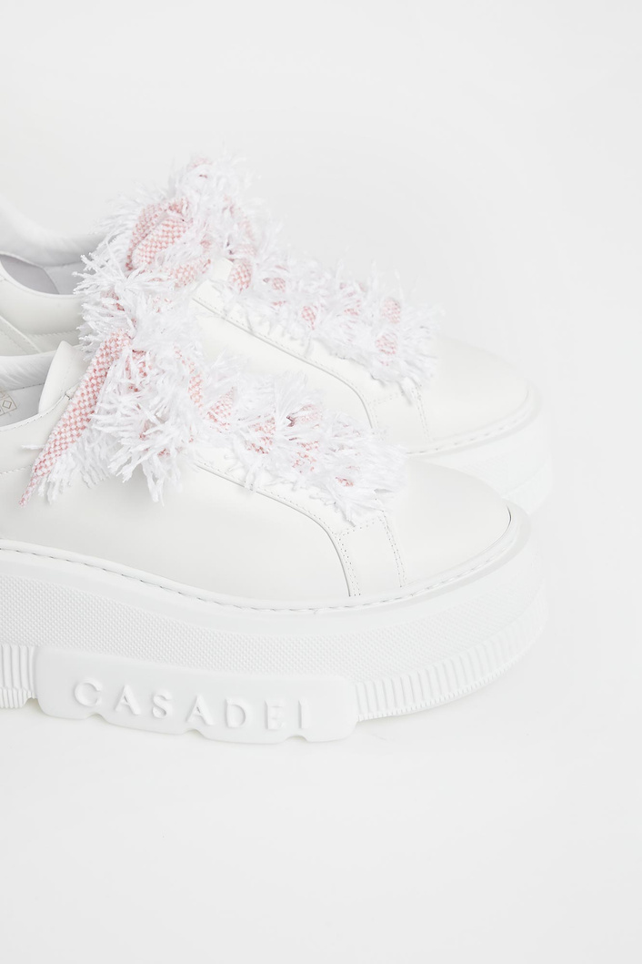 Sneakersy damskie skórzane CASADEI