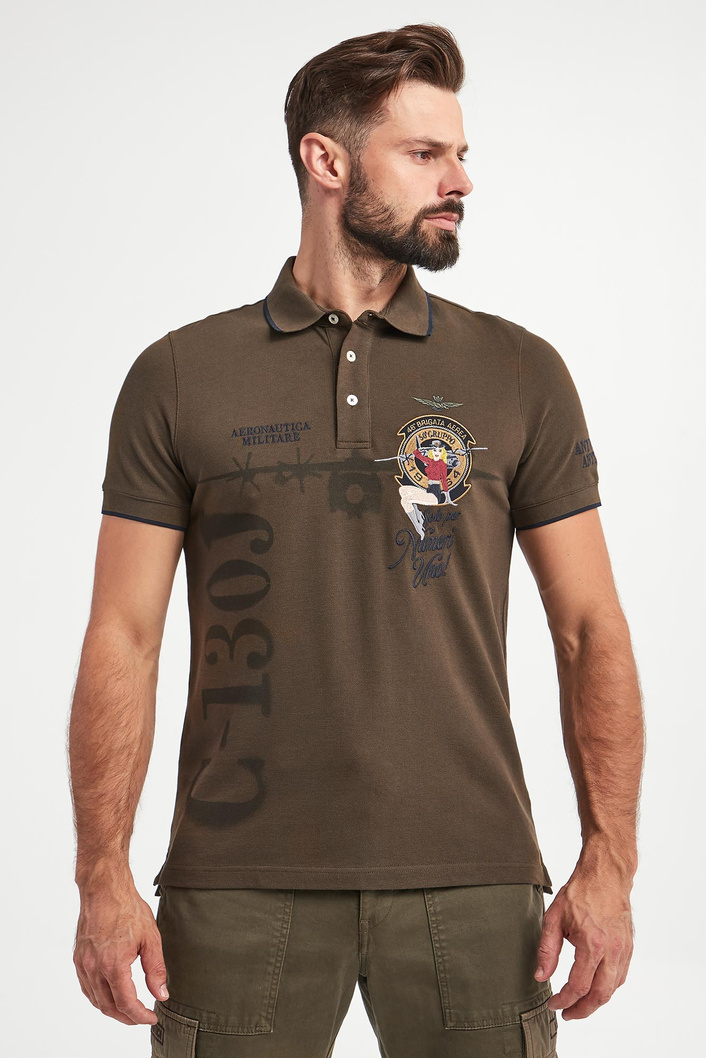 Polo męskie AERONAUTICA MILITARE
