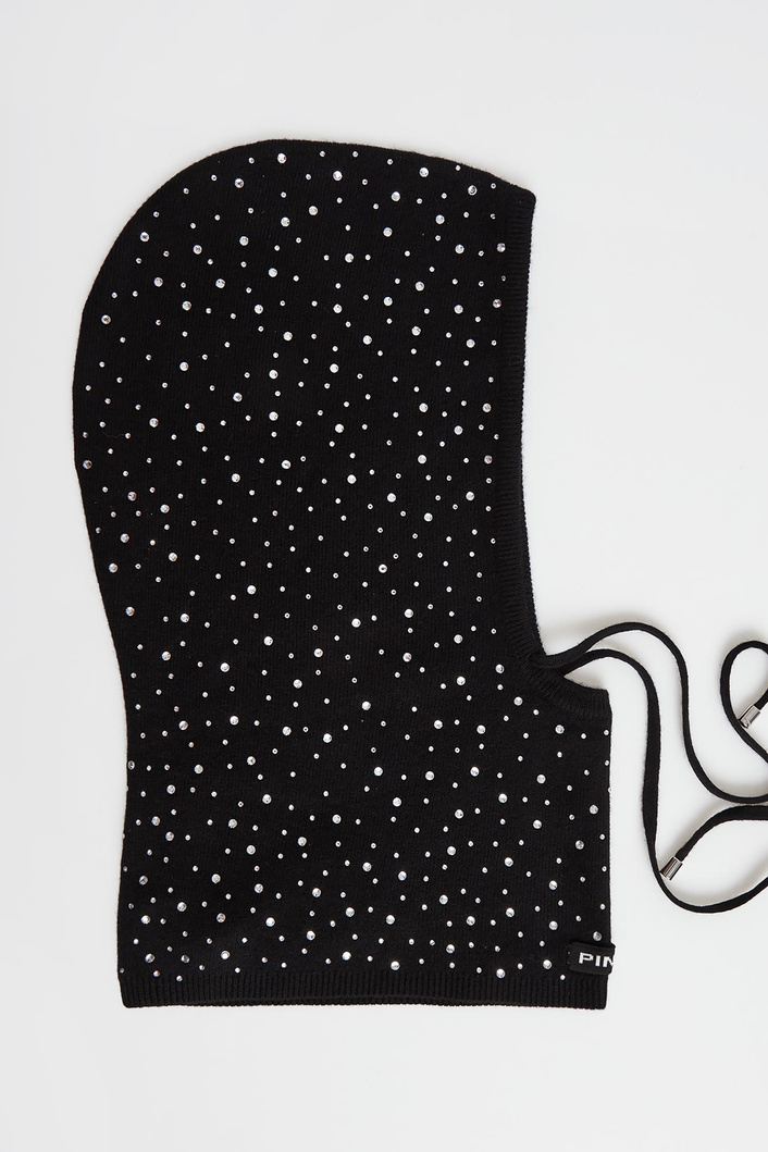 Kominiarka damska wełniana balaclava PINKO