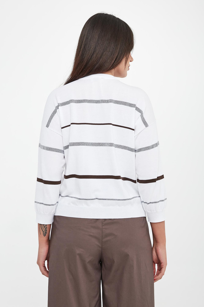 Sweter damski w paski PESERICO