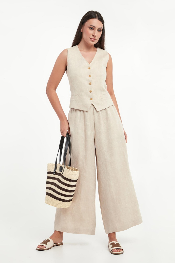 Kamizelka damska lniana Pace WEEKEND MAX MARA