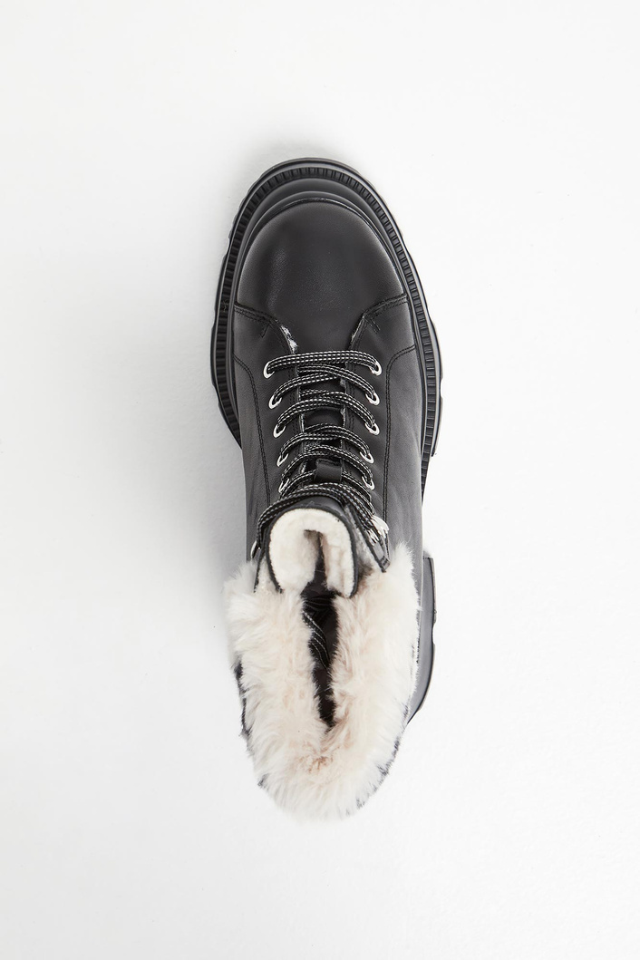 Trapery damskie skórzane KARL LAGERFELD