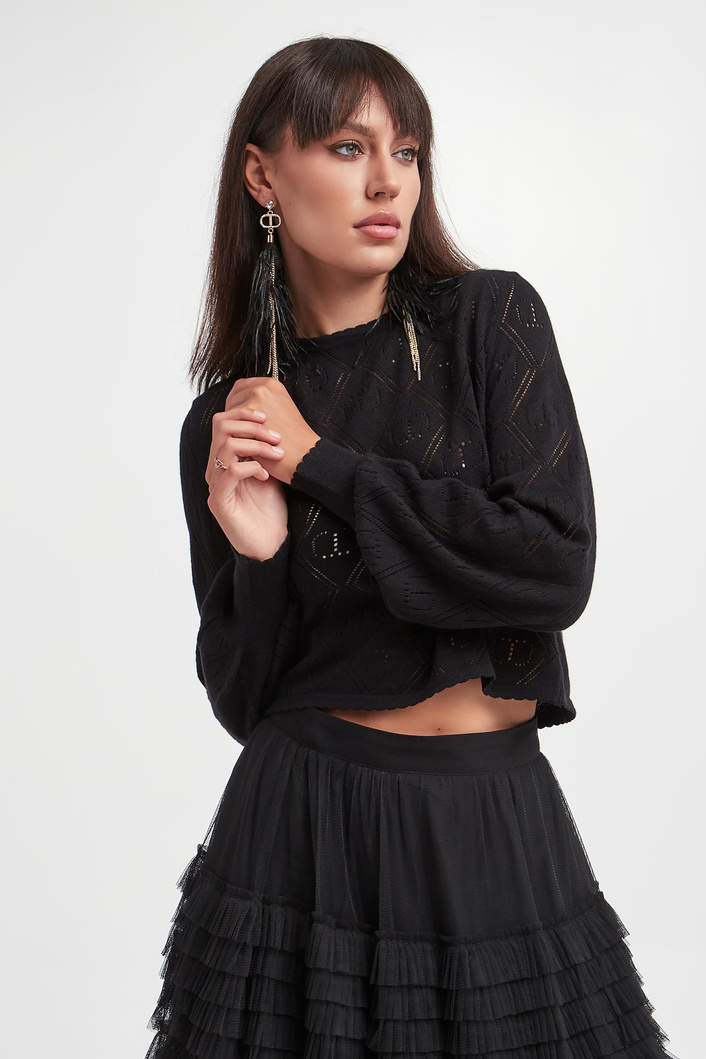 Sweter damski ażurowy TWINSET