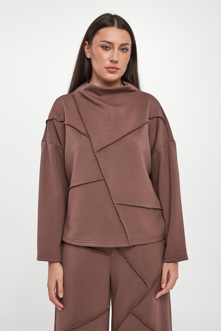 Bluza damska z przeszyciami JOSEPH RIBKOFF