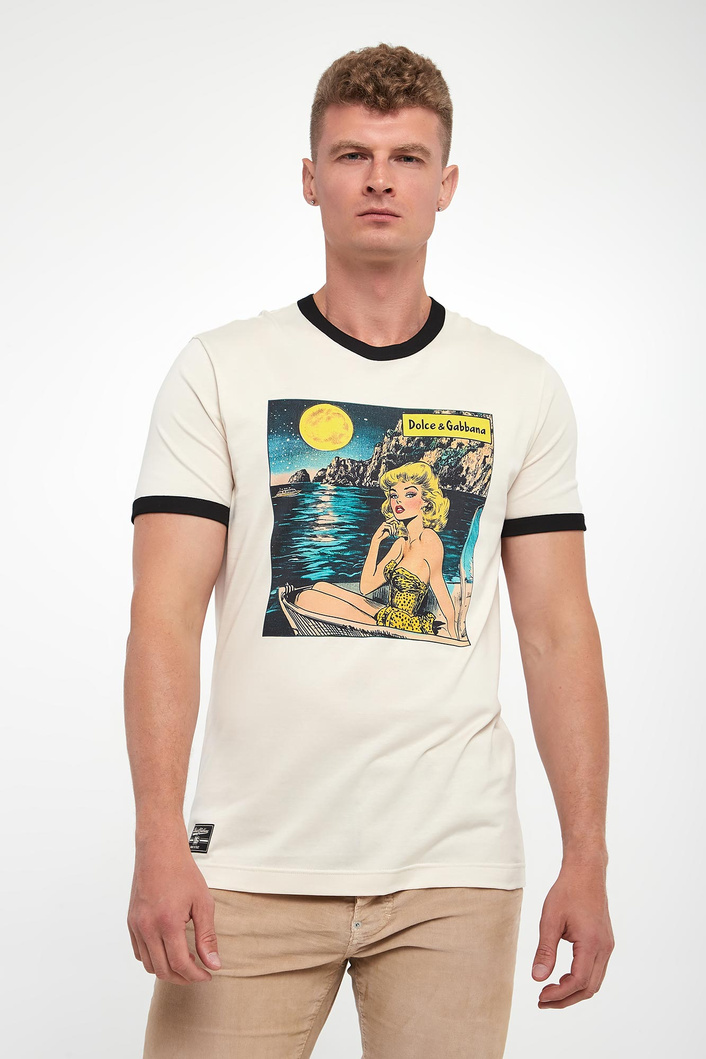 T-shirt męski DOLCE & GABBANA