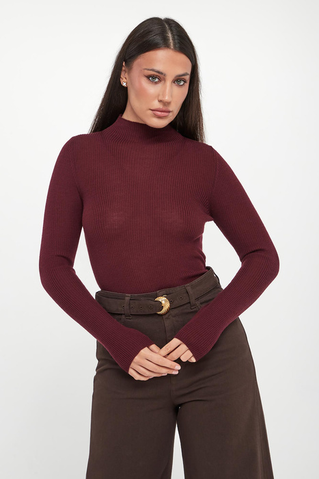 Sweter damski z golfem TWINSET