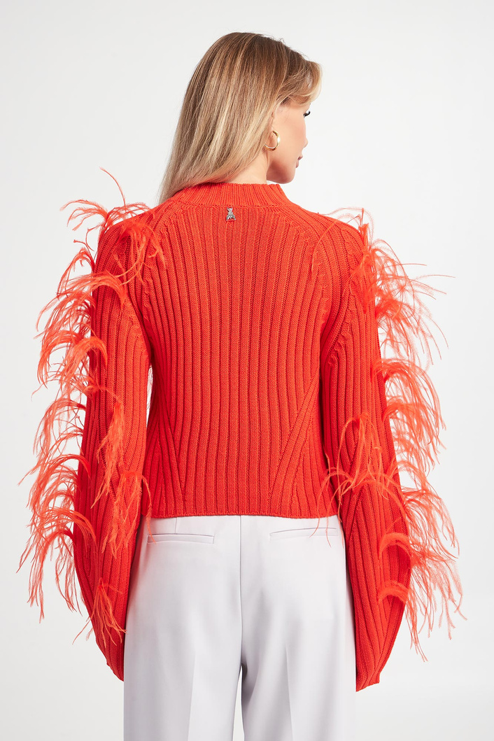 Sweter damski wełniany PATRIZIA PEPE