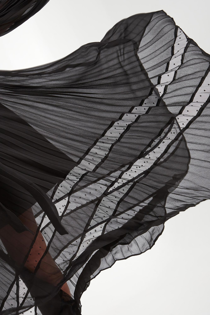 Sukienka plisowana JOSEPH RIBKOFF