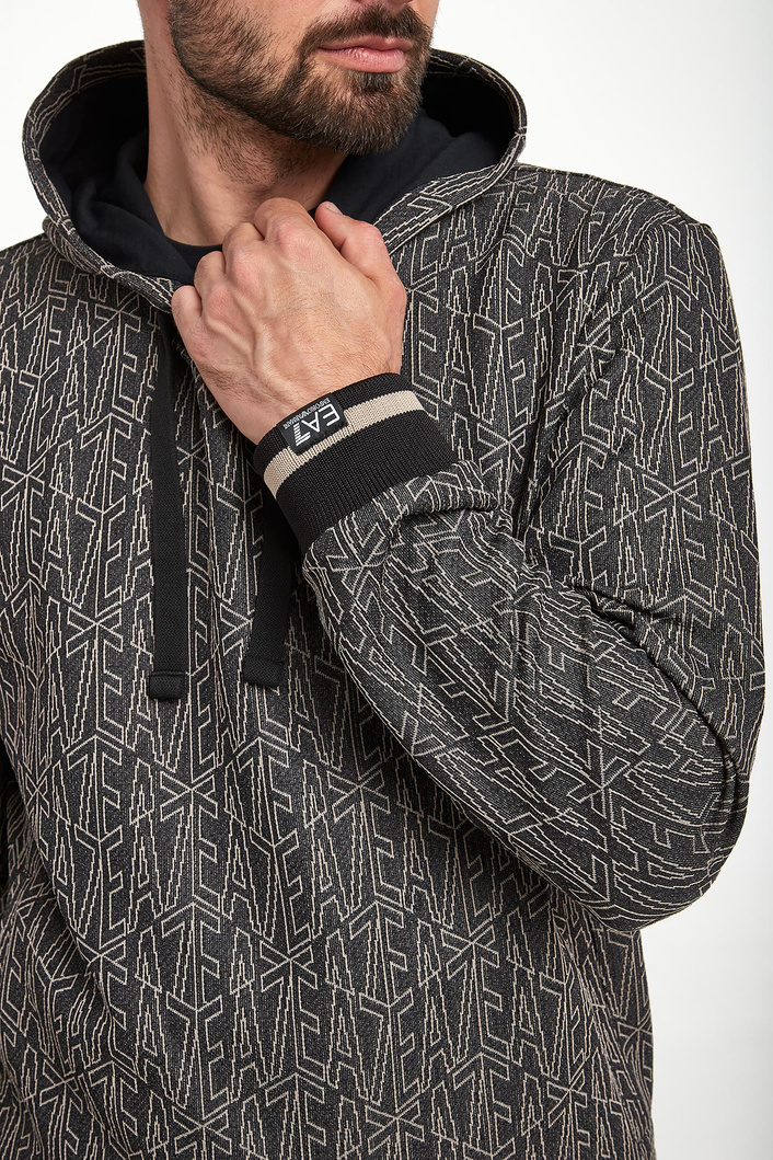 Bluza męska z kapturem EA7 EMPORIO ARMANI