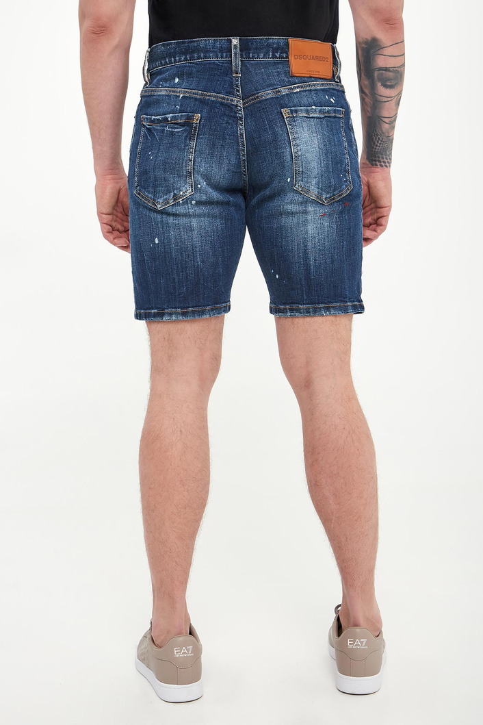 Szorty męskie jeansowe Marine DSQUARED2