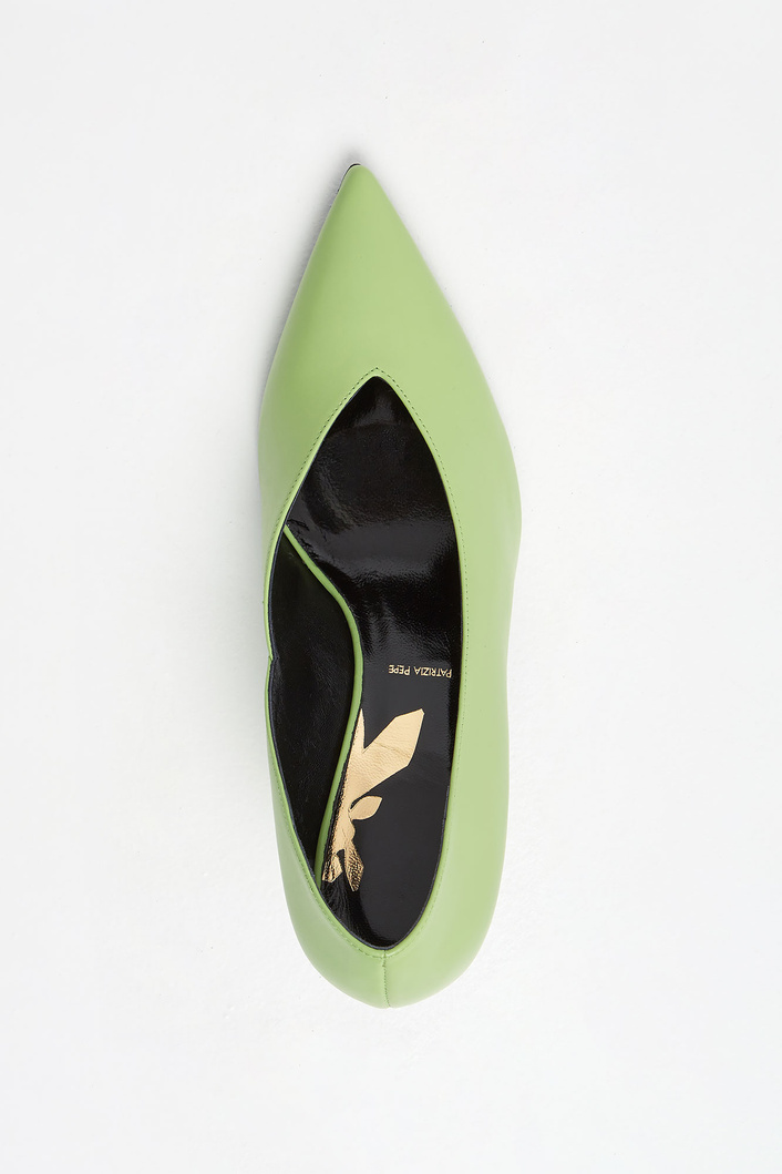 Szpilki skórzane PATRIZIA PEPE