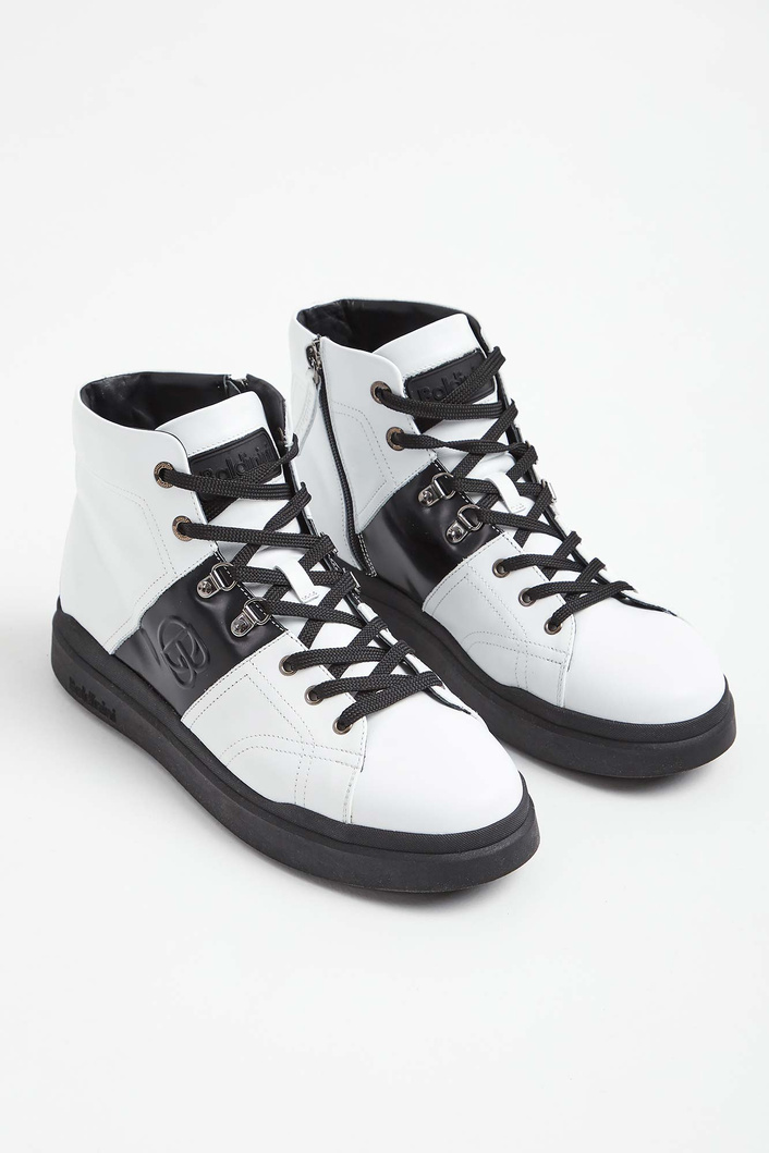 Sneakersy męskie skórzane BALDININI