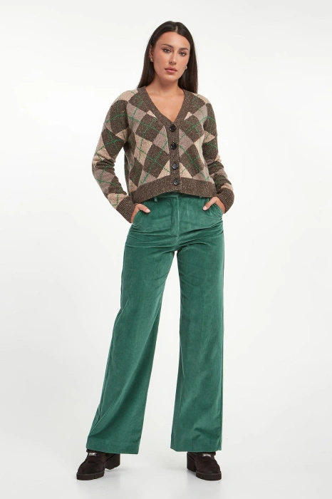 Spodnie damskie sztruksowe Tania WEEKEND MAX MARA
