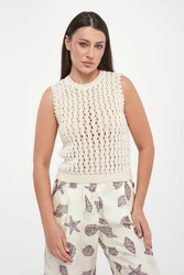 Sweter damski pleciony Emiro MARELLA MONOCHROME