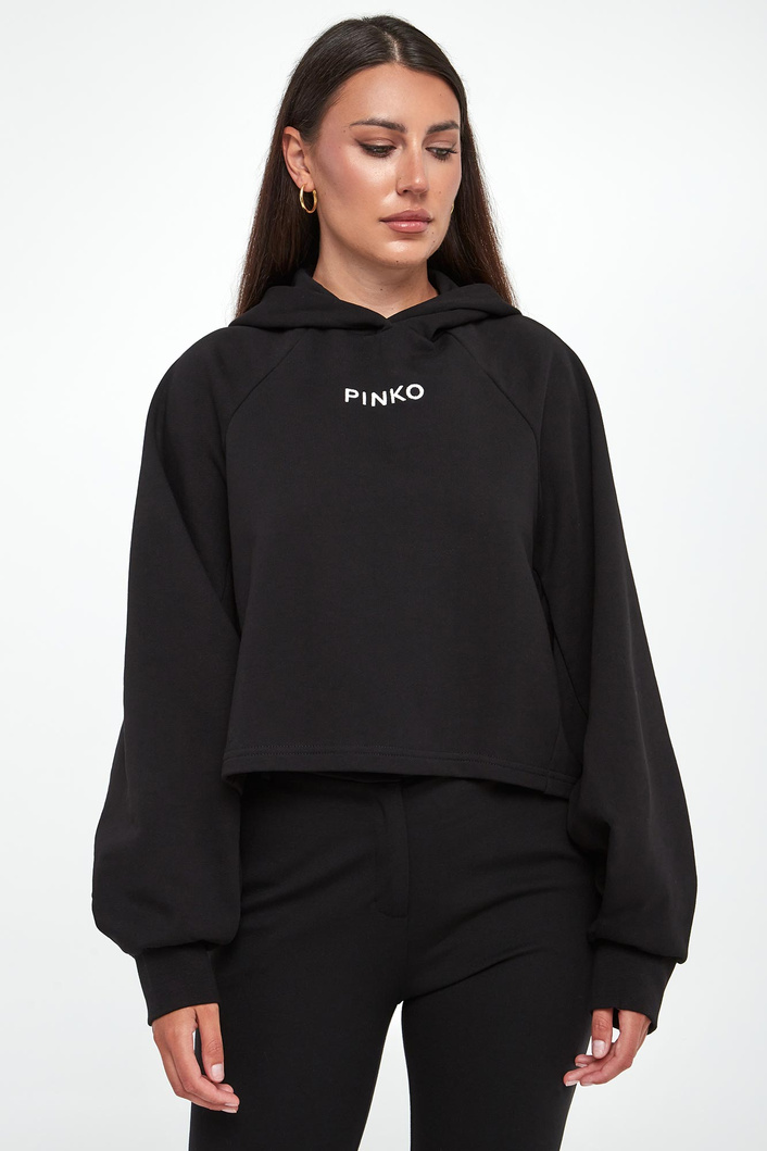 Bluza damska z kapturem Mediocre PINKO