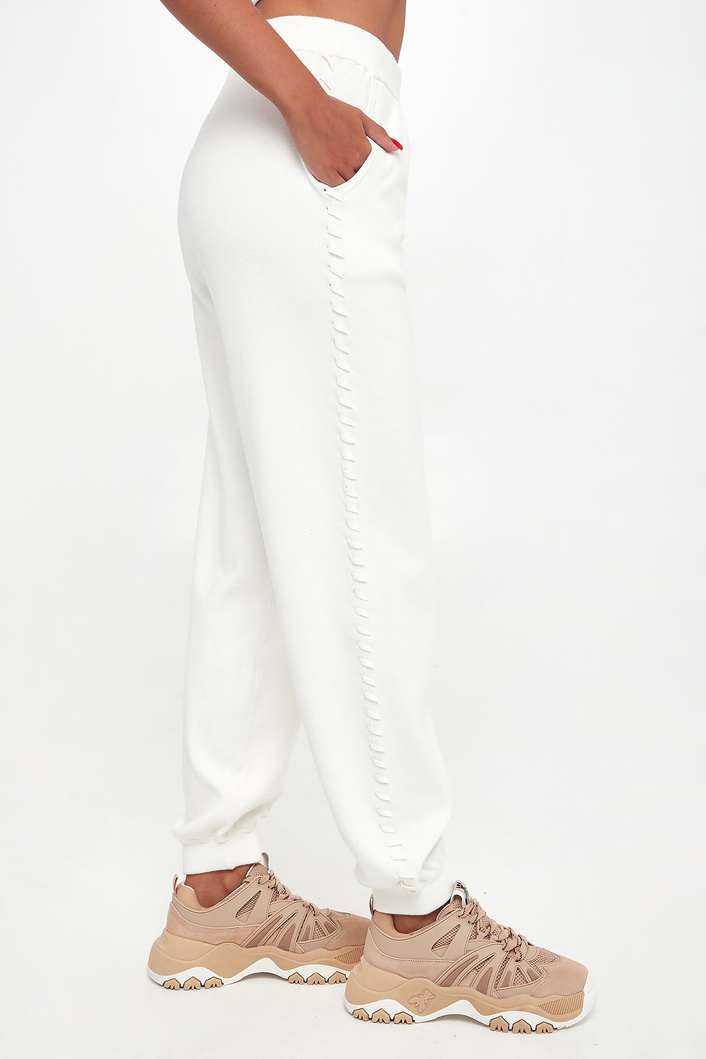 Spodnie damskie dzianinowe PATRIZIA PEPE