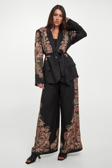 Spodnie damskie ze wzorem TWINSET