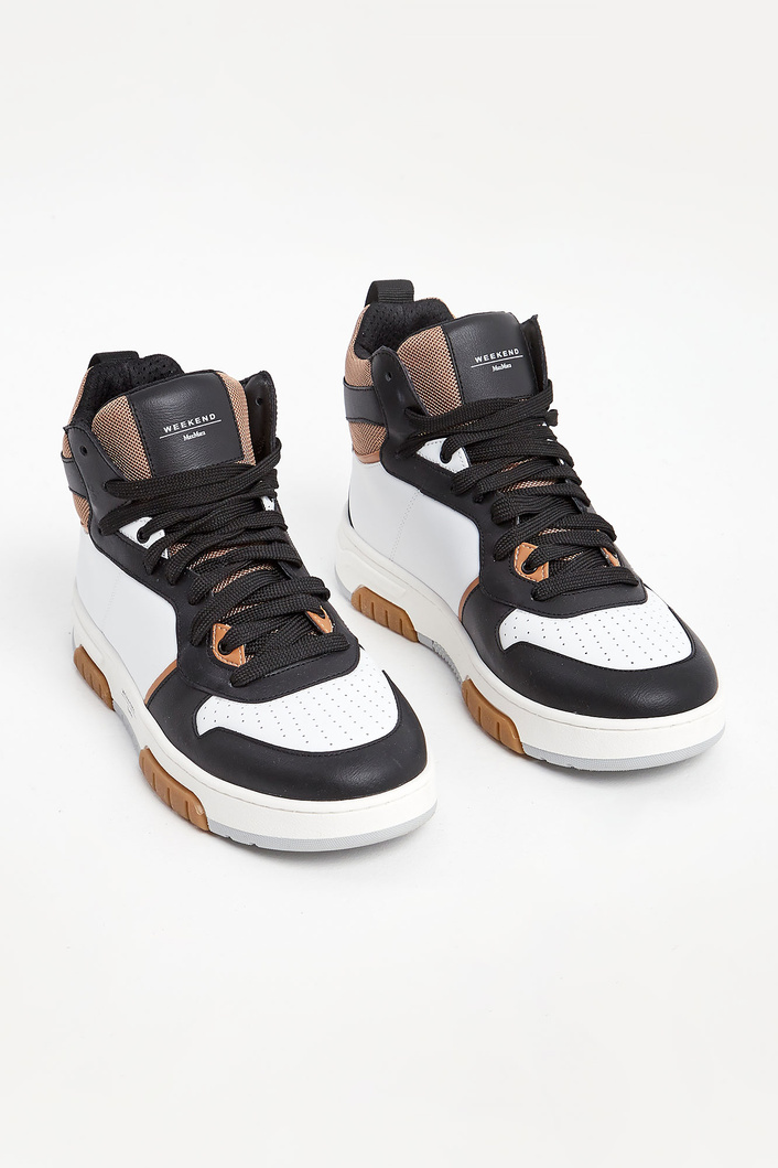 Sneakersy skórzane Miki WEEKEND MAX MARA