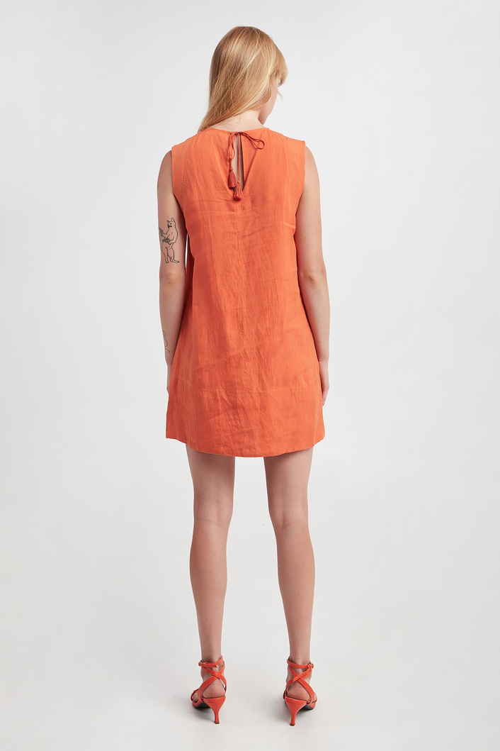 Sukienka lniana Angri MARELLA SPORT