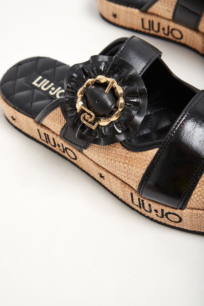 Klapki skórzane LIU JO