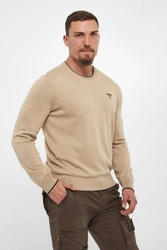 Sweter męski z logo AEROANUTICA MILITARE