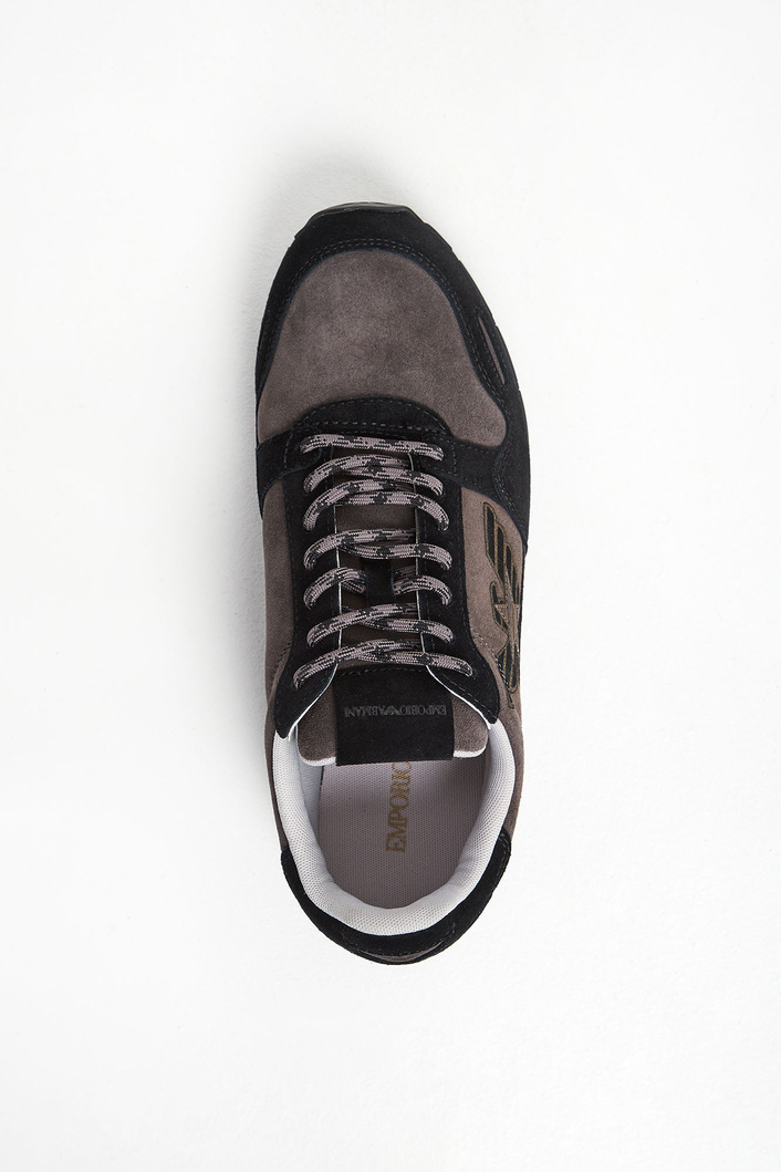 Sneakersy męskie skórzane EMPORIO ARMANI