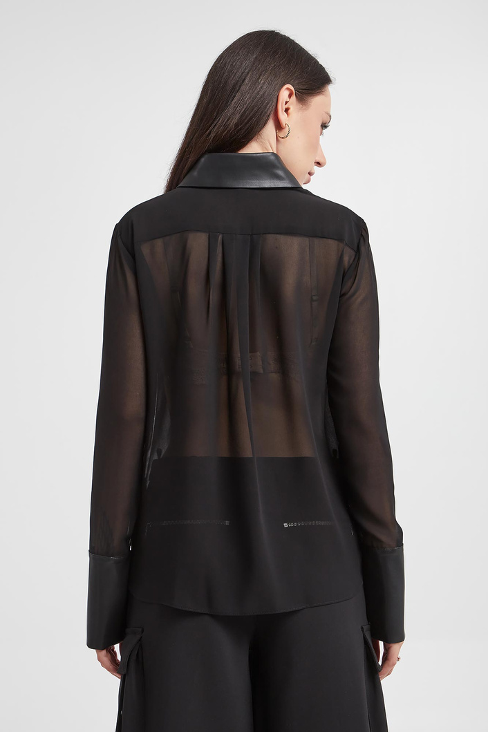 Koszula damska transparentna PATRIZIA PEPE