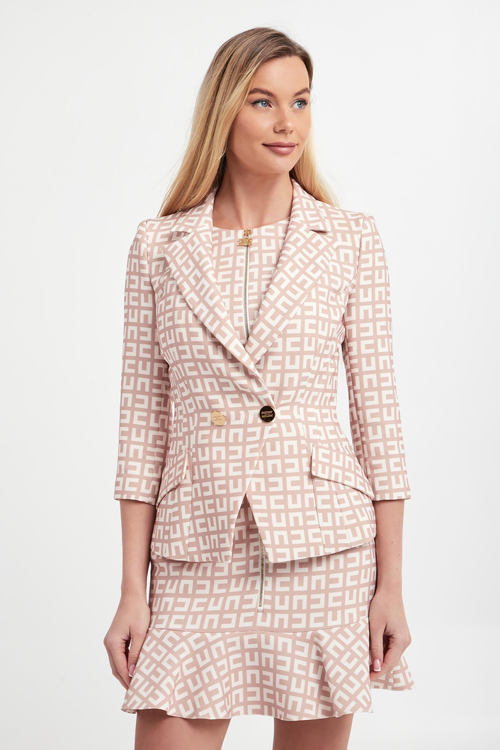 Żakiet ze wzorem ELISABETTA FRANCHI